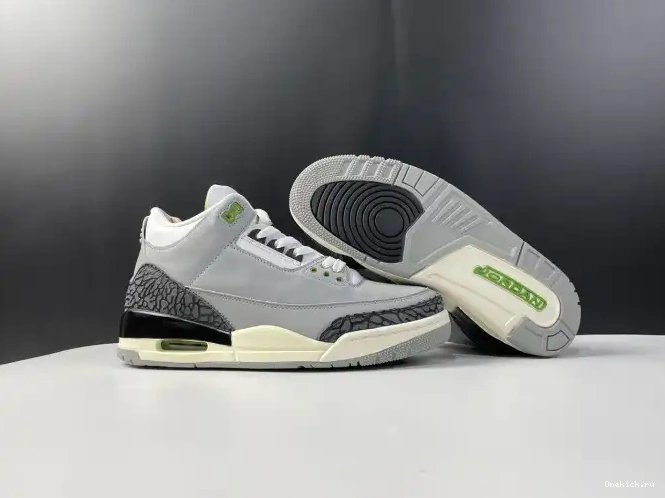 One Kick 136064-006 Chlorophyll 3 Jordan Air Retro 0614